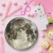 Volledige maan papieren bordje (Feest)