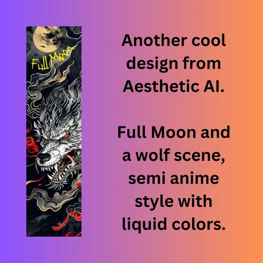 Volledige maan persoonlijk skateboard