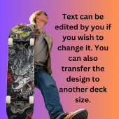 Volledige maan persoonlijk skateboard