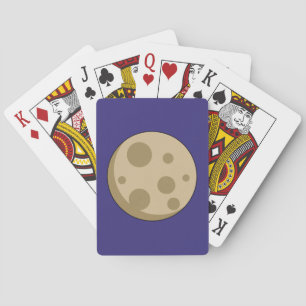 Volledige maan pokerkaarten
