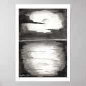 Volledige maan poster (Voorkant)