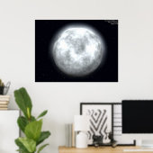 Volledige maan poster (Thuiskantoor)