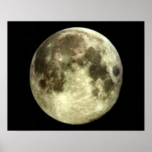 Volledige maan poster