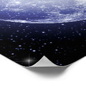 Volledige maan poster (Hoek)