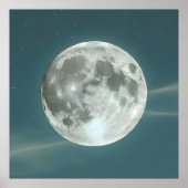 Volledige maan poster (Voorkant)