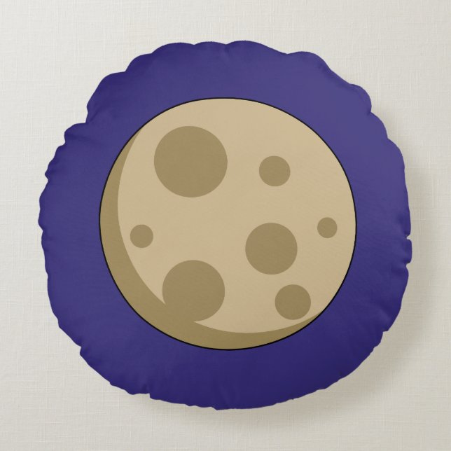 Volledige maan rond kussen (Voorkant)
