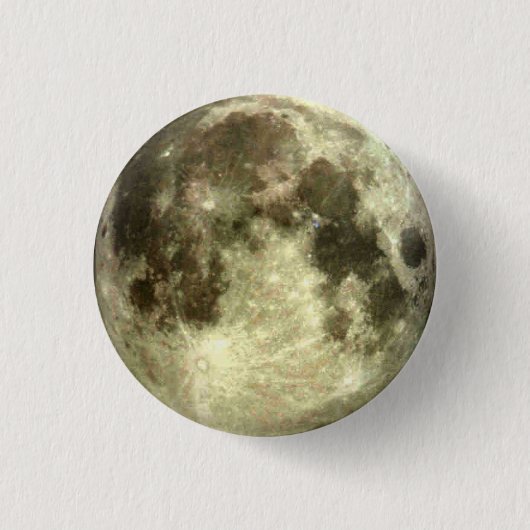 Volledige maan ronde button 3,2 cm (Voorkant)