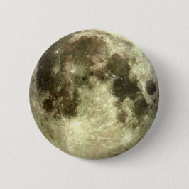 Volledige maan ronde button 5,7 cm