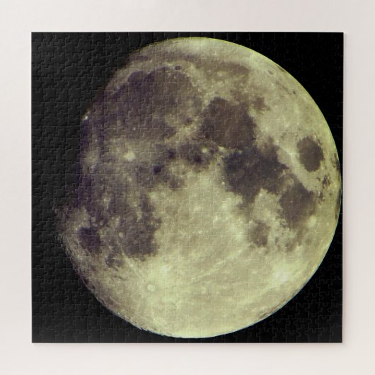 Volledige maan | Ruimte Legpuzzel (Horizontaal)