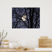 Volledige maan scène poster (Keuken)
