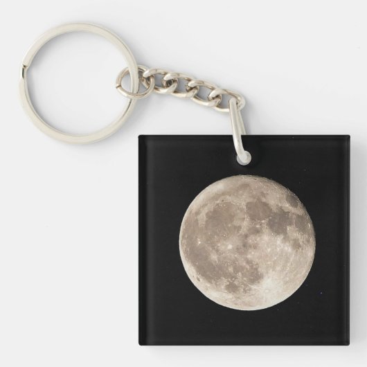 Volledige maan sleutelhanger (Voorkant)