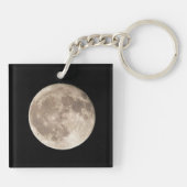 Volledige maan sleutelhanger (Achterkant)
