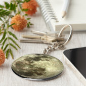 Volledige maan sleutelhanger (Zijkant)