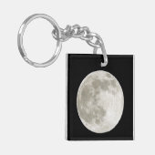 Volledige maan sleutelhanger (Voorkant Links)