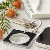 Volledige maan sleutelhanger (Voorkant Rechts)