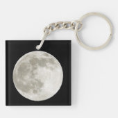 Volledige maan sleutelhanger (Achterkant)