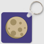 Volledige maan sleutelhanger (Achterkant)