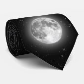 Volledige maan stropdas (Opgerold)