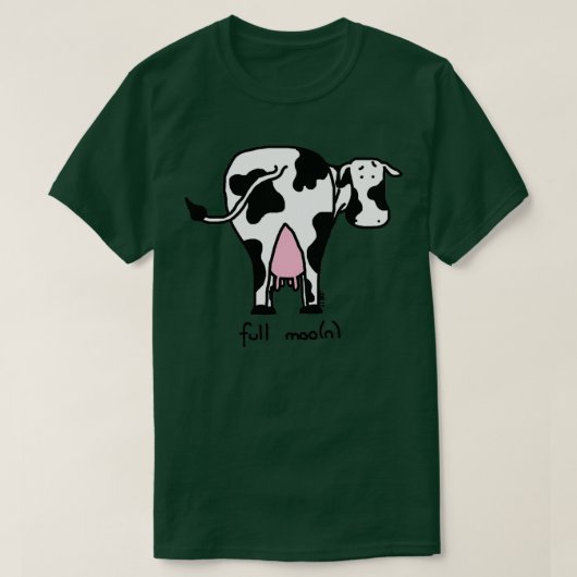 Volledige maan t-shirt (Design voorkant)