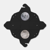 VOLLEDIGE MAAN Takeout Favor Box Bedankdoosjes (Uitgevouwen)