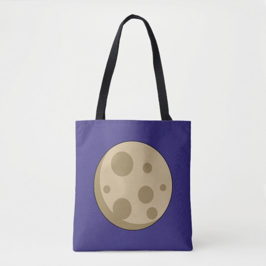 Volledige maan tote bag (Voorkant)