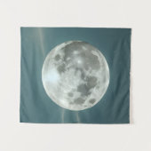 Volledige maan wandkleed (Voorkant (horizontaal))