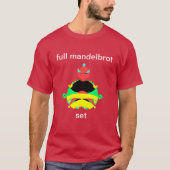 Volledige mandelbrot set pop art T-Shirt (Voorkant)