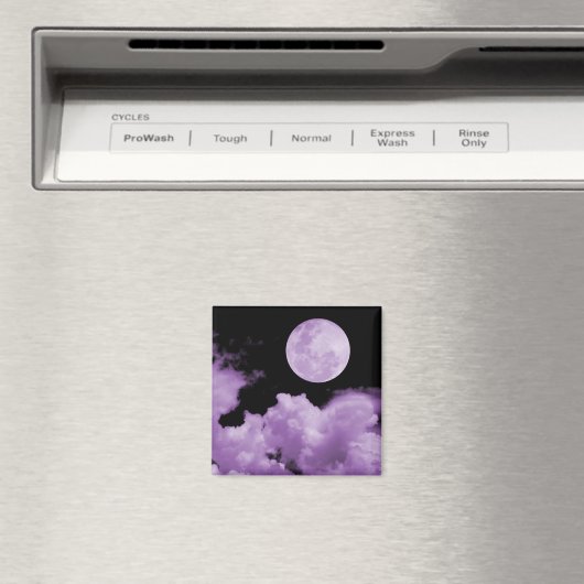 VOLLEDIGE MOON CLOUDS PAARS MAGNEET (Insitu (Vaatwasser))