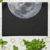 VOLLEDIGE MOON Custom Kitchen Towel Theedoek (Gevouwen)