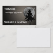 VOLLEDIGE MOON EN BOOM VISITEKAARTJE (Voorkant / Achterkant)