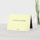 VOLLEDIGE MOON HALLOEEN NACHT-kaart Kaart (Achterkant)