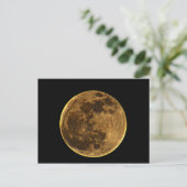 Volledige Moon Post Card Briefkaart (Staand voorkant)