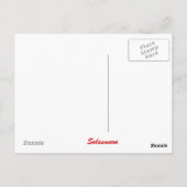 Volledige Moon Post Card Briefkaart (Achterkant)