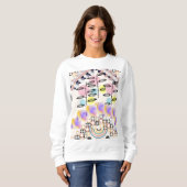Volledige mouw dames shirt (Voorkant volledig)