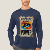 Volledige mouwen oog ontwerp shirt (Voorkant volledig)
