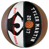 Volledige naam en jaar mini basketbal (Verticaal)