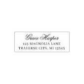 Volledige naam Fancy het Adres van de Terugkeer Ze Zelfinktende Stempel (Design)