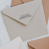 Volledige naam Fancy het Adres van de Terugkeer Ze Zelfinktende Stempel