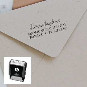 Volledige naam Fancy het Adres van de Terugkeer Ze Zelfinktende Stempel
