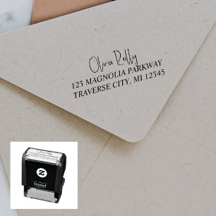 Volledige naam Fancy het Adres van de Terugkeer Ze Zelfinktende Stempel