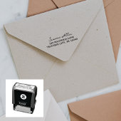 Volledige naam Fancy retouradres Zelfinktende Stempel