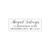 Volledige naam Fancy retouradres Zelfinktende Stempel (Design)