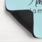 Volledige naam toevoegen Eenvoudige minimale monog Muismat (Hoek)