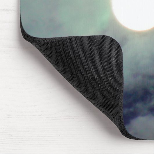 Volledige Natuur Moon Clouds Muismat (Hoek)