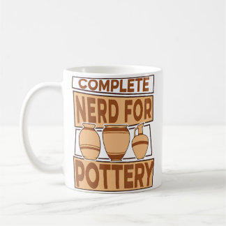 Volledige Nerd Voor Pottenbakken Pottenbakken Pro  Koffiemok