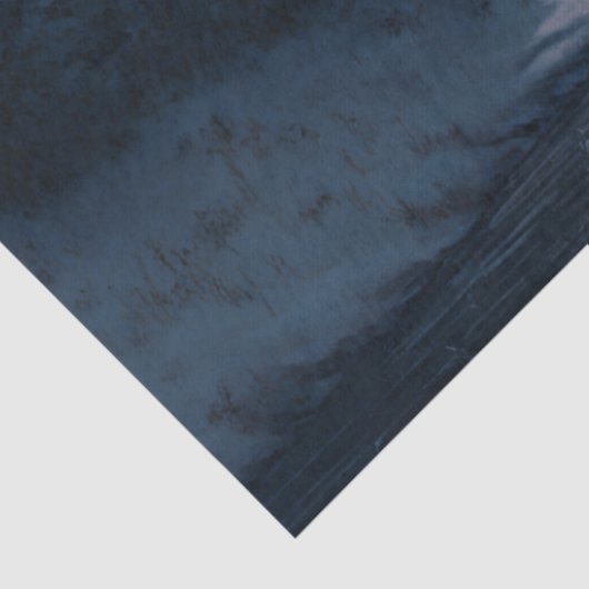 Volledige ontkoppeling van sneeuwlandschap tissuepapier (Detail)