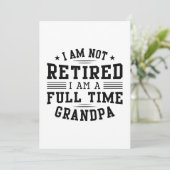 Volledige opa bedankkaart (Staand voorkant)