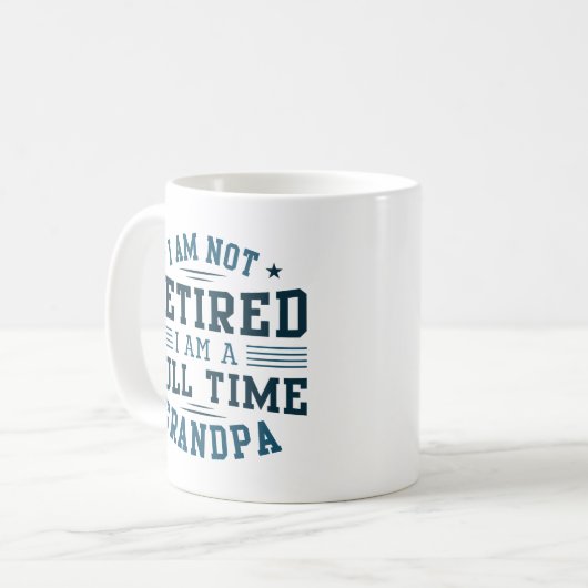 Volledige opa koffiemok (Voorkant links)