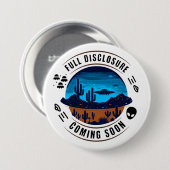 Volledige openbaarmaking binnenkort beschikbaar |  ronde button 7,6 cm (Voorkant /achterkant)