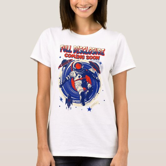 Volledige openbaarmaking binnenkort beschikbaar |  t-shirt (Voorkant)